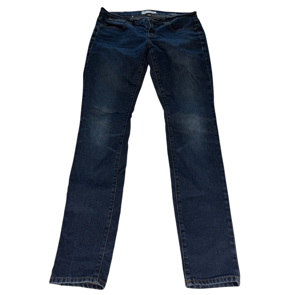Charles Henry Dark Blue Women's Straight Leg Jeans